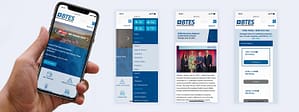 BTES mobile website views