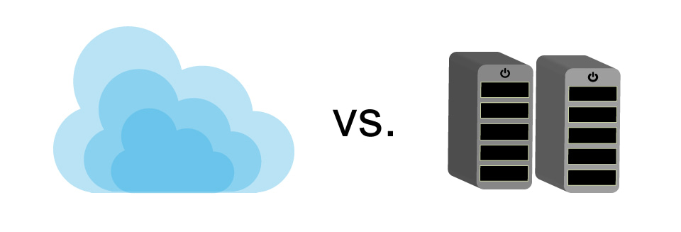 cloud vs servers